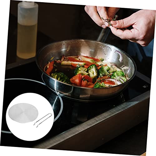  DOITOOL Heat Conduction Plate Electric Range Stove BBQ Accessories Grill Heat Plates Induction Heat Diffuser Plate Grill Accesories Gas Stove Heat Plate Cookware Induction Cooker Plate