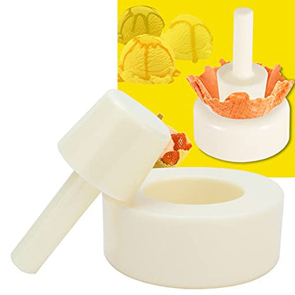  Waffle Cone Setting Maker, Ice Cream Cone Mould Waffle Cone Setting Mould Kitchen DIY Crispy Egg Roll Mould