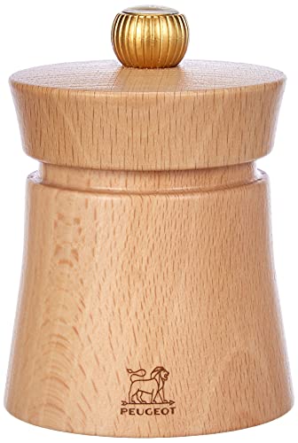 Peugeot Baya Salt Mill, 3-Inch, Natural
