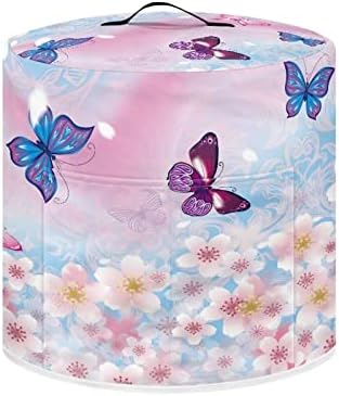  Orange Flowers Kitchen Dust Cover Dust-proof Cover Kitchen Dust Cover For Rice Cooker Appliance Protector Kitchen Rice Cooker Cover Washable