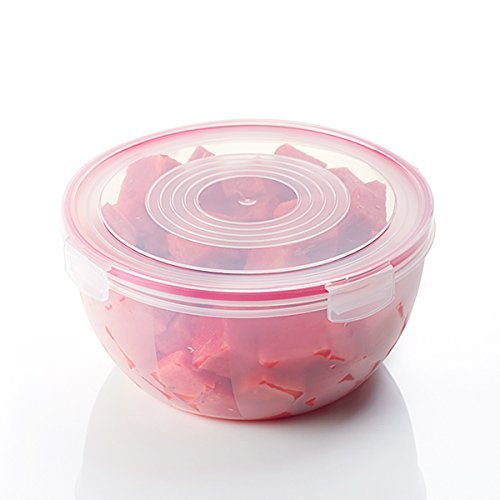  Biokips Mixing Bowls With Lids Set – Multi-Use, Stackable Airtight Food Storage Containers – BPA-Free Salad Bowls With Lids – Microwave & Dishwasher Safe Meal Prep Container Set Of 4
