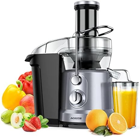  Juicer Machines 1300W Juicer Vegetable And Fruit, Power Juicers Extractor With 3" Feed Chute, Centrifugal Juicer With High Juice Yield, Easy To Clean&BPA-Free, Dishwasher Safe, Brush Included