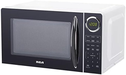 RCA RMW953-BLUE RMW953 0.9-Cubic Feet Microwave Oven With Oversized Display, Blue