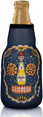  Bottle Suit & Chill Indicator Modelo Beer Accessory, One Size, Blue
