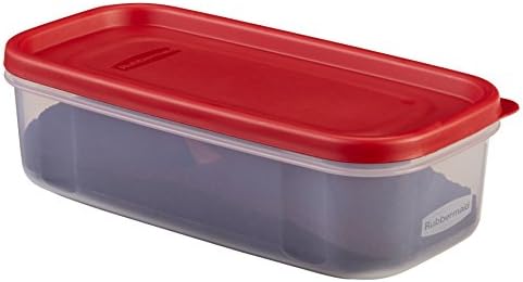  Rubbermaid Modular Food Storage Container, 10 Cup, Racer Red 1776471