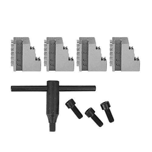  Lathe Chuck Scroll Lathe Chuck 4‑Jaw Self Centering Lathe Chuck Self‑Centering Chuck For Lathes Machine 100mm/3.9in Clamping Range