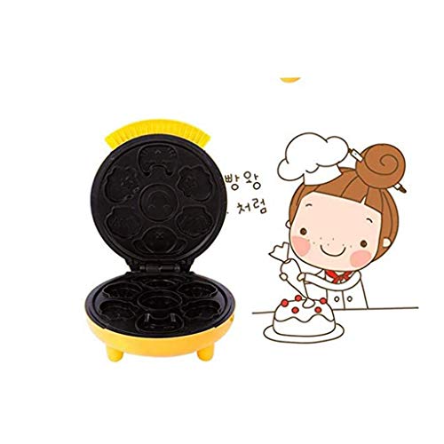  Household Automatic Cartoon Cake Machine Multi-Function Frying Machine Children's Bread Machine Baking Breakfast Machine