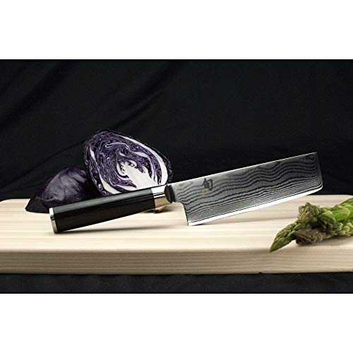  Cutlery Classic Nakiri Knife 6.5", Ideal Chopping Knife For Vegetables And All-Purpose Chef Knife, Professional Nakiri Knife, Handcrafted Japanese Kitchen Knife