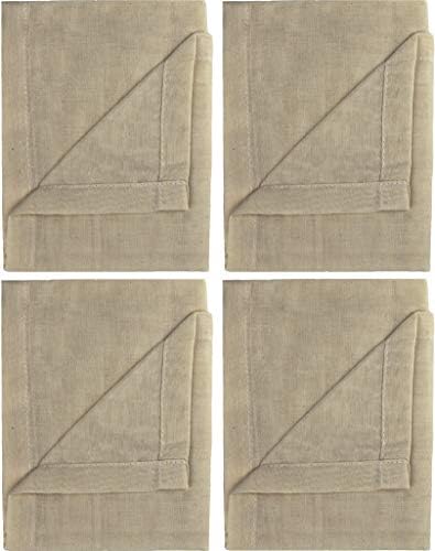  Annie's Kitchen Cheesecloth, 20x20 Inch, Grade 90 100% Unbleached Pure Cotton Muslin Cloth For Straining, Ultra Fine Reusable Hemmed Edge Double Layer Cheese Cloth Fabric For Jams, Cold Brew Coffee