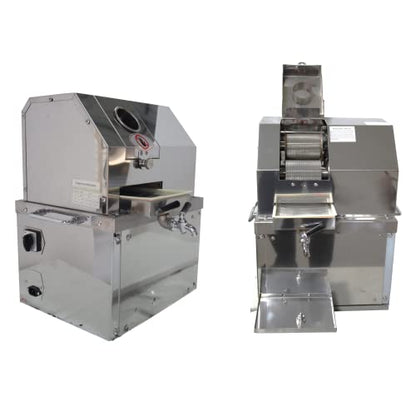  Electric Sugar Cane Press Juicer Machine 110V Sugarcane Juice Extractor With 3 Rollers For Sugarcane Ginger Sweet Sorghum Juicing Extractor Pressing