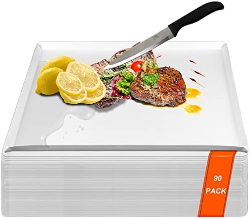  Disposable Cutting Boards 30 Count, Collapsible Cutting Board Sheet With Built-in Crease, Flexible Plastic Cutting Mat For Kitchen And Commercial Use, 17 X 12 In