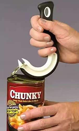  Can Openers Ring-Pull Pull Tab Can Opener Jar Grip Kitchen Stencil Easy Grip 1PC TPKR52283