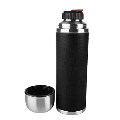 Emsa "Senator Bottle Cooler With Cuff, Black, 1.0 Litre