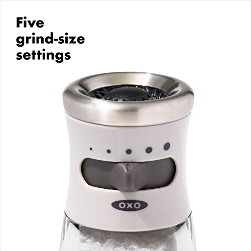  NEW OXO Good Grips Contoured Mess-Free Salt Grinder