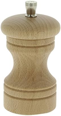  3-7/8-Inch Salt Mill, Beech Wood, Natural
