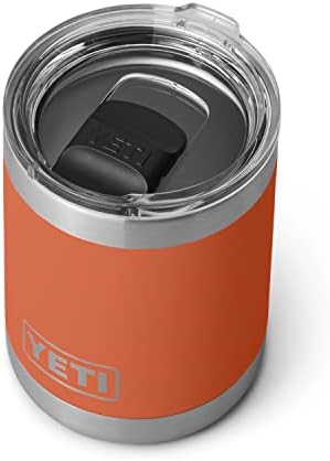 Yeti Rambler 10 Oz Lowball, Vacuum Insulated, Stainless Steel With MagSlider Lid, Black