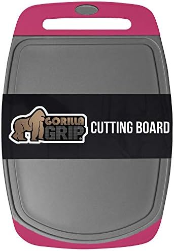  Reversible, Oversized, Thick Cutting Board, Easy Grip Handle, Deep Juice Grooves, Slip Resistant, Large Kitchen Chopping Boards For Meat, Veggies, Fruits, Dishwasher Safe, 16x11.2, Mint