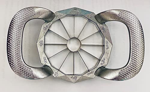  Apple Slicer Corer 12-Blade 304 Stainless Steel Extra Large Fruit And Vegetable Cutter - Ultra-Sharp, Heavy Duty
