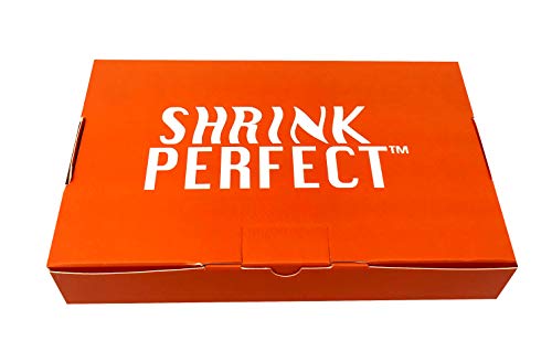  Clear Perforated Shrink Band For Lip Gloss Squeeze Tubes And Small Roll-On Bottles (250 Pack)