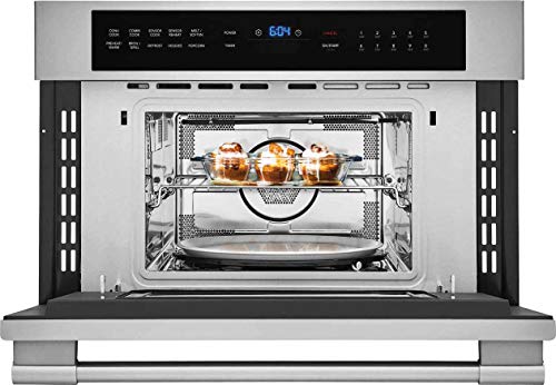 FRIGIDAIRE RIGIDAIRE FPMO3077TF Professional 30'' Built-in Convection Microwave Oven With Drop-Down Door, Stainless Steel