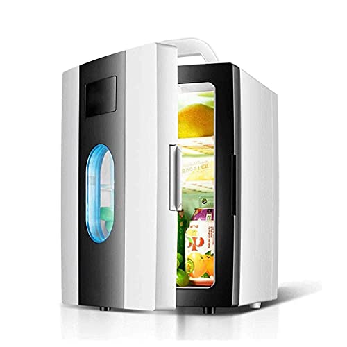  TONPOP Mini Portable Compact Personal Fridge Cools & Heats Capacity, Freon-Free & Eco Friendly For Car, Outdoor, Office, Dorm, Apartment (B)