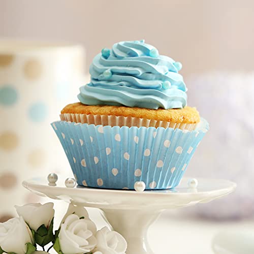  300 Count Mini Cupcake Liners Polka Dots Baking Paper Cups Rainbow
