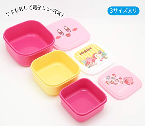 Kirby's Dream Land Bento Lunch Box 3 Case Set 220ml H/K SSP-31 From Japan
