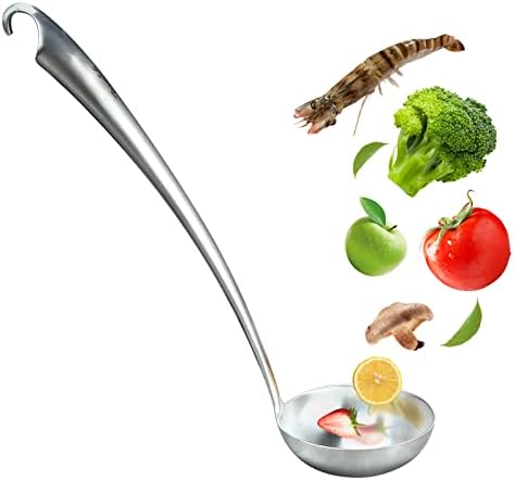  High-grade Stainless Steel Slotted Spatula,Cooking Slotted Turner For Kitchen 1-Pcs (13.5 Inch)