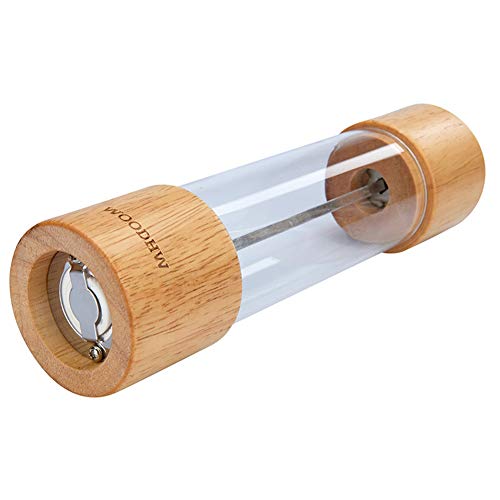  Wooden Salt Pepper Grinder Coffee Bean Shaker Spice Mill