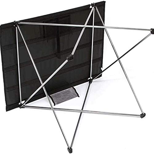  EYHLKM Folding Camping Table - Portable Aluminum Camp Table Lightweight Compact Roll Up Picnic Table For Picnic Outdoor Hiking BBQ Camping Kitchen Fishing Beach With Carry Bag