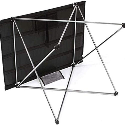  EYHLKM Folding Camping Table - Portable Aluminum Camp Table Lightweight Compact Roll Up Picnic Table For Picnic Outdoor Hiking BBQ Camping Kitchen Fishing Beach With Carry Bag