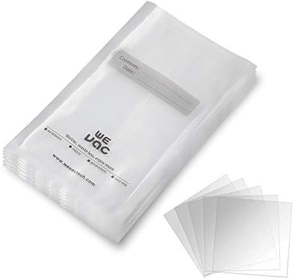  Vacuum Sealer Bags 100 Quart 8x12 Inch For Food Saver, Seal A Meal, Weston. Commercial Grade, BPA Free, Heavy Duty, Great For Vac Storage, Meal Prep Or Sous Vide