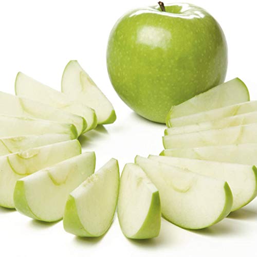  PWorks By Progressive Dishwasher Safe 16-Slice Thin Apple Slicer And Corer With Attached Safety Cover