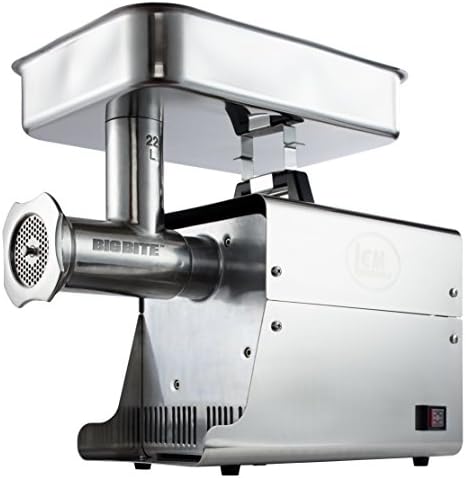  Products W782A Stainless Steel Big Bite Electric #32-Meat Grinder (1.5-HP)