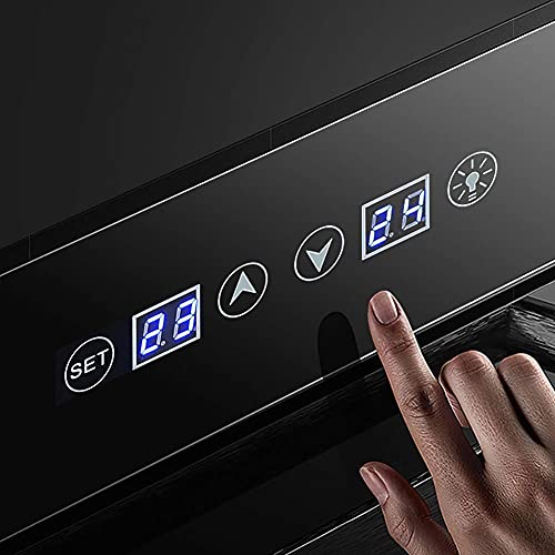  ATAAY Thermoelectric Cigar Cabinet, Wine Cabinet - Drug Cooler- Bar Refrigerator - Countertop Wine - Freestanding Refrigerator With LCD Digital Display