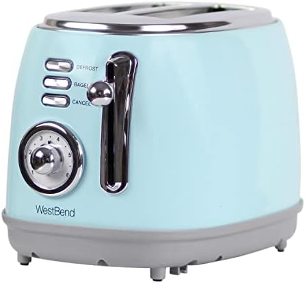  Toaster 2 Slice Retro-Styled Stainless Steel With 4 Functions And 6 Shade Settings, 850-Watts, Gray