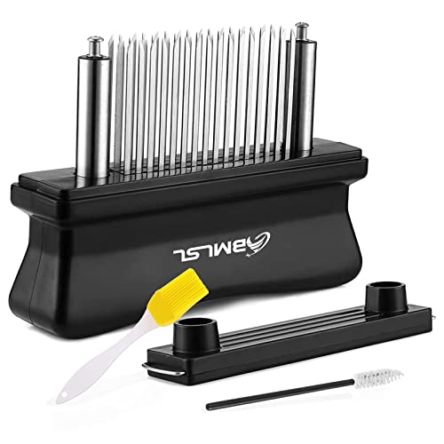  Meat Tenderizer, Detachable 48-Blade Stainless Steel Steak Tenderizer Tool, Meat Tenderizer Machine That Is Easy To Use And Clean For Tenderizing Beef/Chicken/Pork, Dishwasher Safe