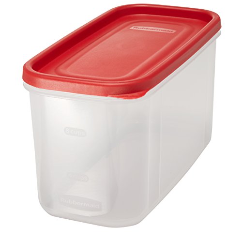 Rubbermaid Modular Food Storage Container, 10 Cup, Racer Red 1776471