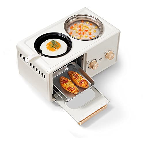  Mbj Bread Maker Four-in-One Multi-Function Breakfast Machine Home Small Lazy Intelligent Automatic Bread Oven Pizza Frying Pan Toast Oven