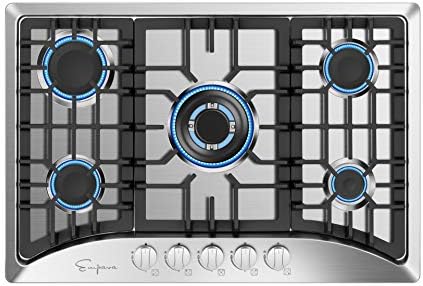  30” Induction Cooktop Electric Stove Black Vitro Ceramic Smooth Surface Glass EMPV-IDC30