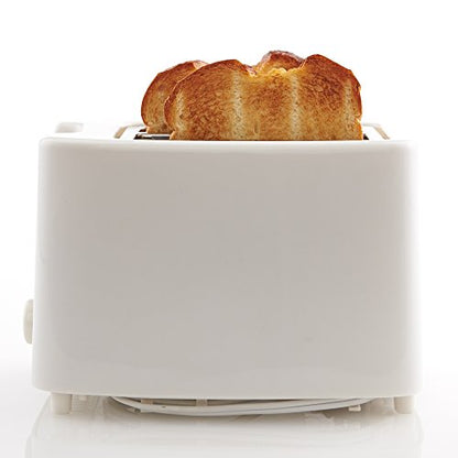  -TT011 Electric Toaster, 2 Slice, White
