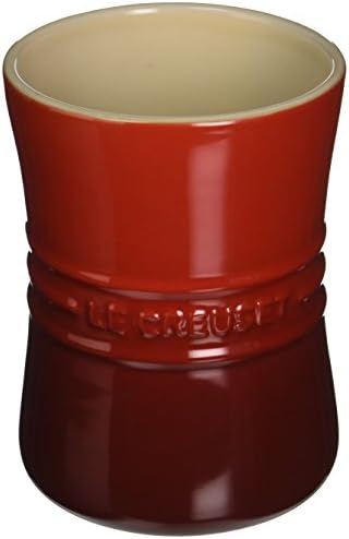  Le Creuset Stoneware Utensil Crock, 1 Qt., White