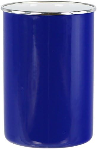  Calypso Basics By Enamel On Steel Utensil Holder, Azure, Standard