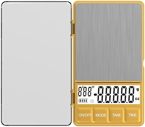  Espresso Scale With Timer 1000g/0.1g, Small And Handy Barista Scale, Gold Brew Drip Tray Coffee Scale With Timer
