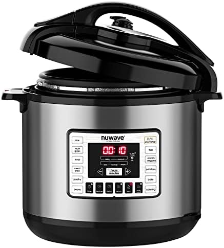  Nutri-Pot Digital Pressure Cooker 8-quart With Stainless Steel Inner Pot & Sure-Lock Technology
