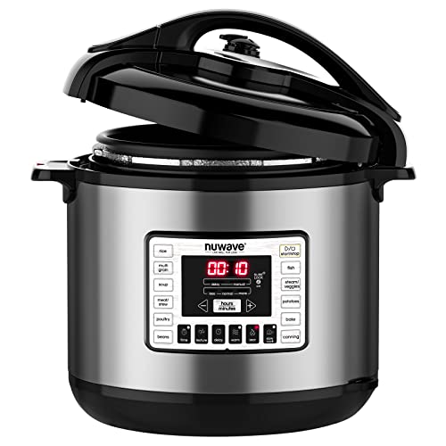  Nutri-Pot Digital Pressure Cooker 8-quart With Stainless Steel Inner Pot & Sure-Lock Technology