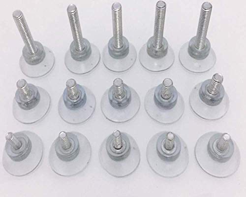  Love Shops - Rubber Strong Suction Cup Replacements For Glass Table Tops With M6 Screw（10 PCS）