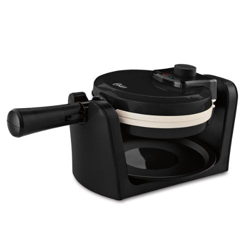 Oster® Titanium-Infused DuraCeramic Flip Waffle Maker, Black (CKSTWFBF10W-TECO)