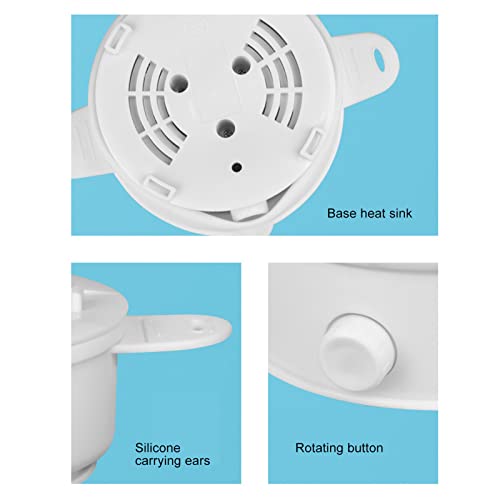  Portable Electric Hot Pot, 1.2L Collapsible Control Knob Electric Hot Pot Cooker For Office For Home(#2)