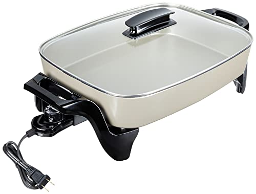 Presto , Grey Ceramic 06856" Electric Skillet, 16"